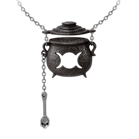 Witches Cauldron Necklace-0